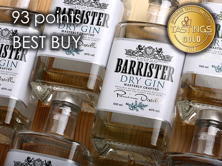 Gin BARRISTER - Best Buy